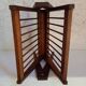 Newspaper holder compass feet 50s