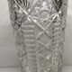Cut Crystal vase