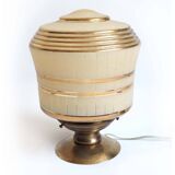 Antique glass lamp