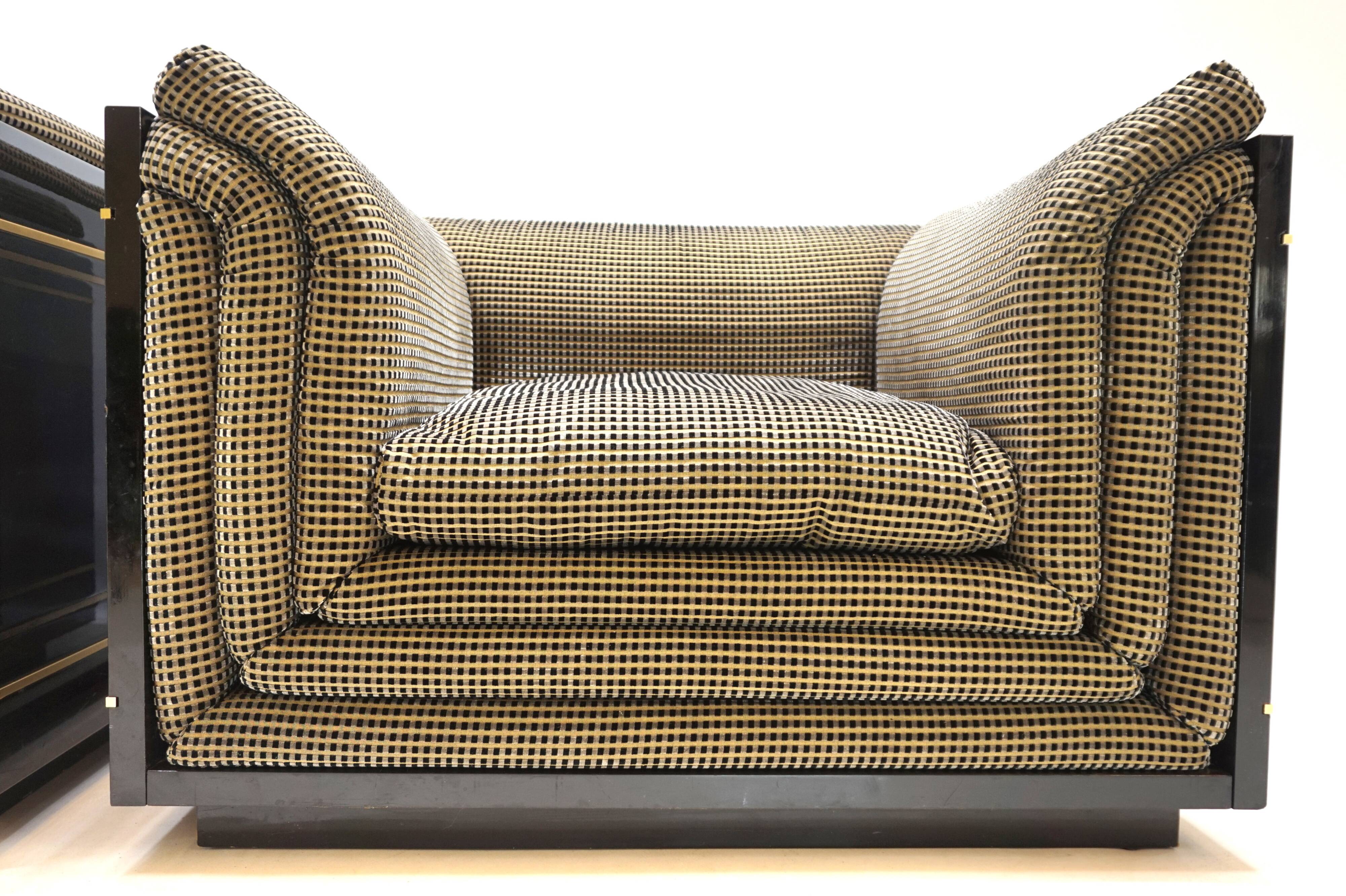 Ensemble de 2 chaises longues attribuées à Pierre Cardin, 1970