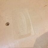 Coffee table tulip feet Stamp Nurieux, France, year 1970