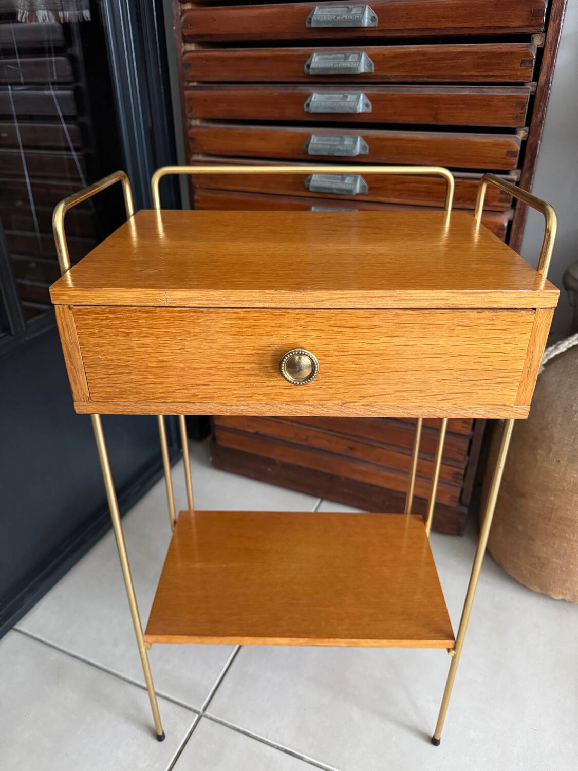 Vintage sofa or bedside table