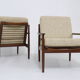 Armchairs by Svend Age Eriksen for Gløstrup Mobelfabrik