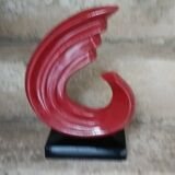 Abstract ceramic sculpture