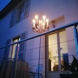 Chandeliers sur pieds, candélabres