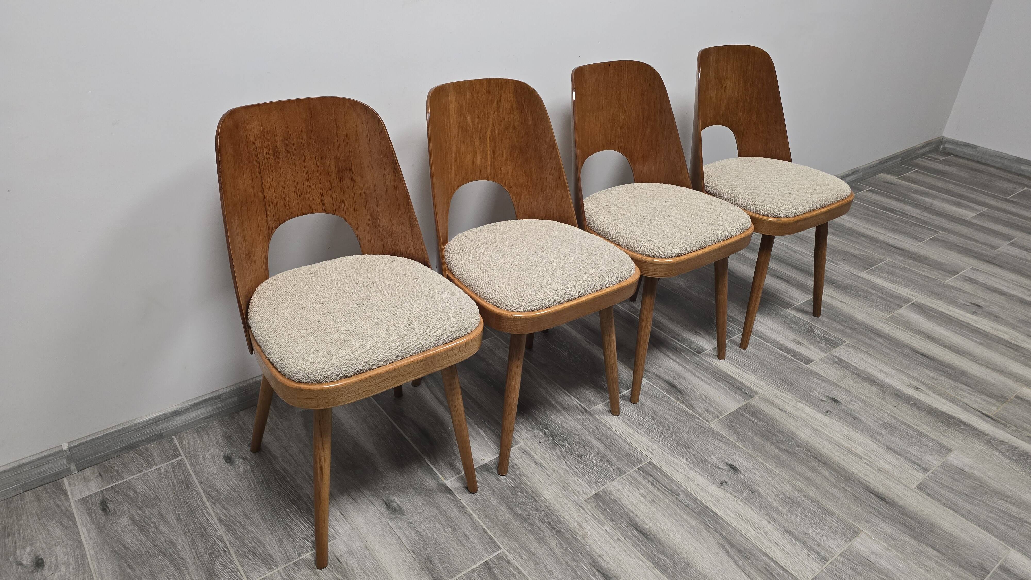 Dining Chairs from Oswald Haerdtl, 1950s, Set of 4