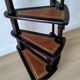 English spiral library staircase - Georgian - 1950s