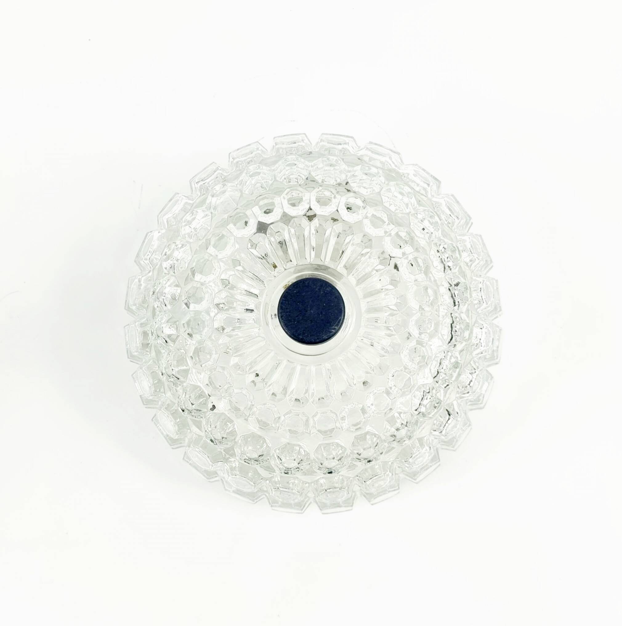 Mid-Century Bubble Glass Flush Mount/Ceiling Light from Limburg, Germany, 1960s