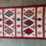 Vintage woven wool Kilim rug
