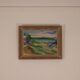 Huile sur toile suédoise originale du milieu du siècle – Österlen, Skåne