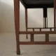 Arts & Crafts table in solid oak, around 1900