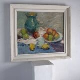 Vintage still life oil painting | Leonid Moshenkov | 1980s