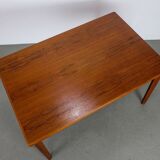 Danish teak meal table 60's with extension cords