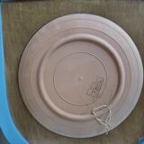 Assiette plate Adis Anatasiadis argile céramique Barbe Raisin  Ancien dp 072272