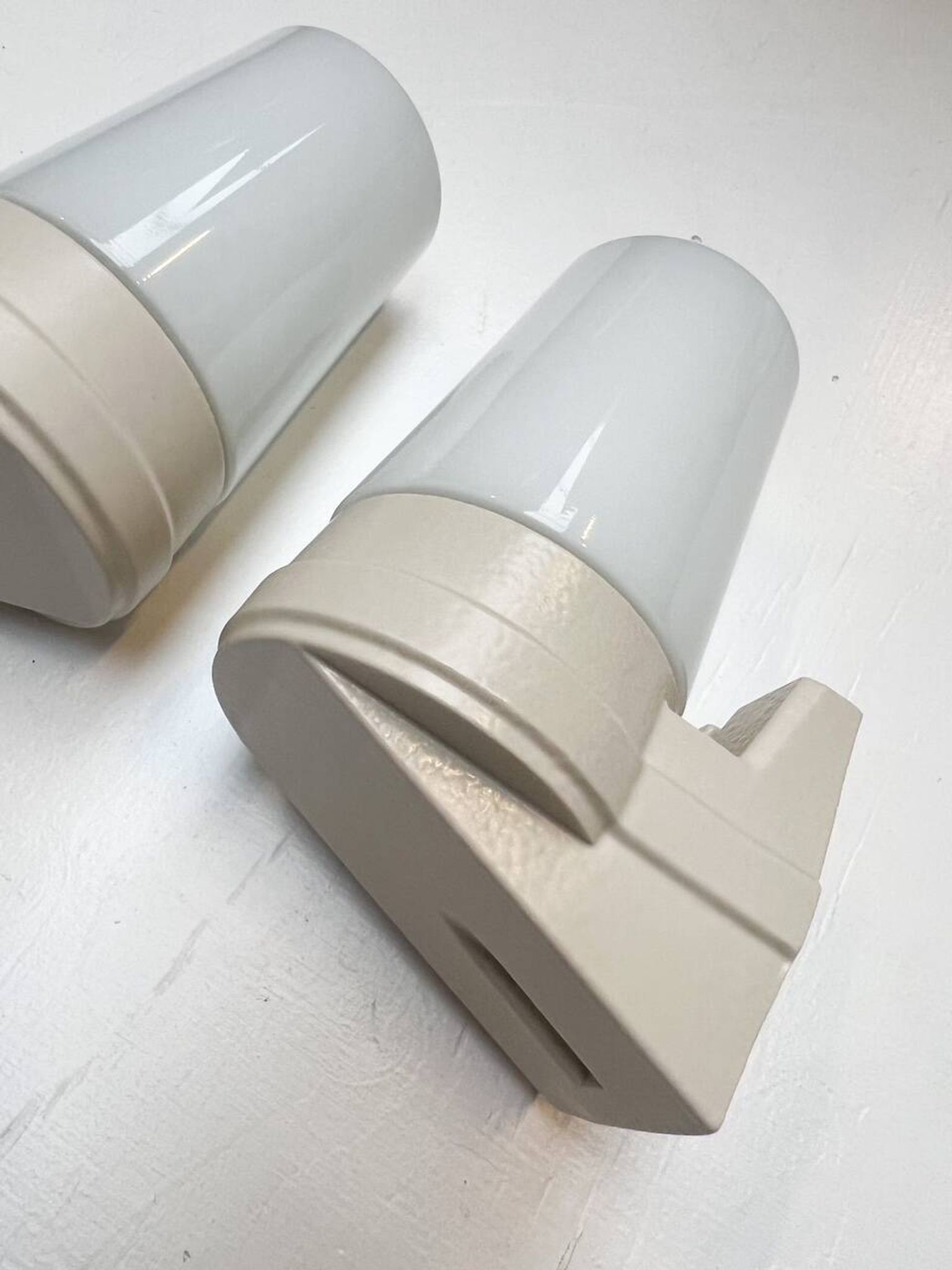 Set of glass wall lamps by Sigvard Bernadotte for Ifö, 1960’s