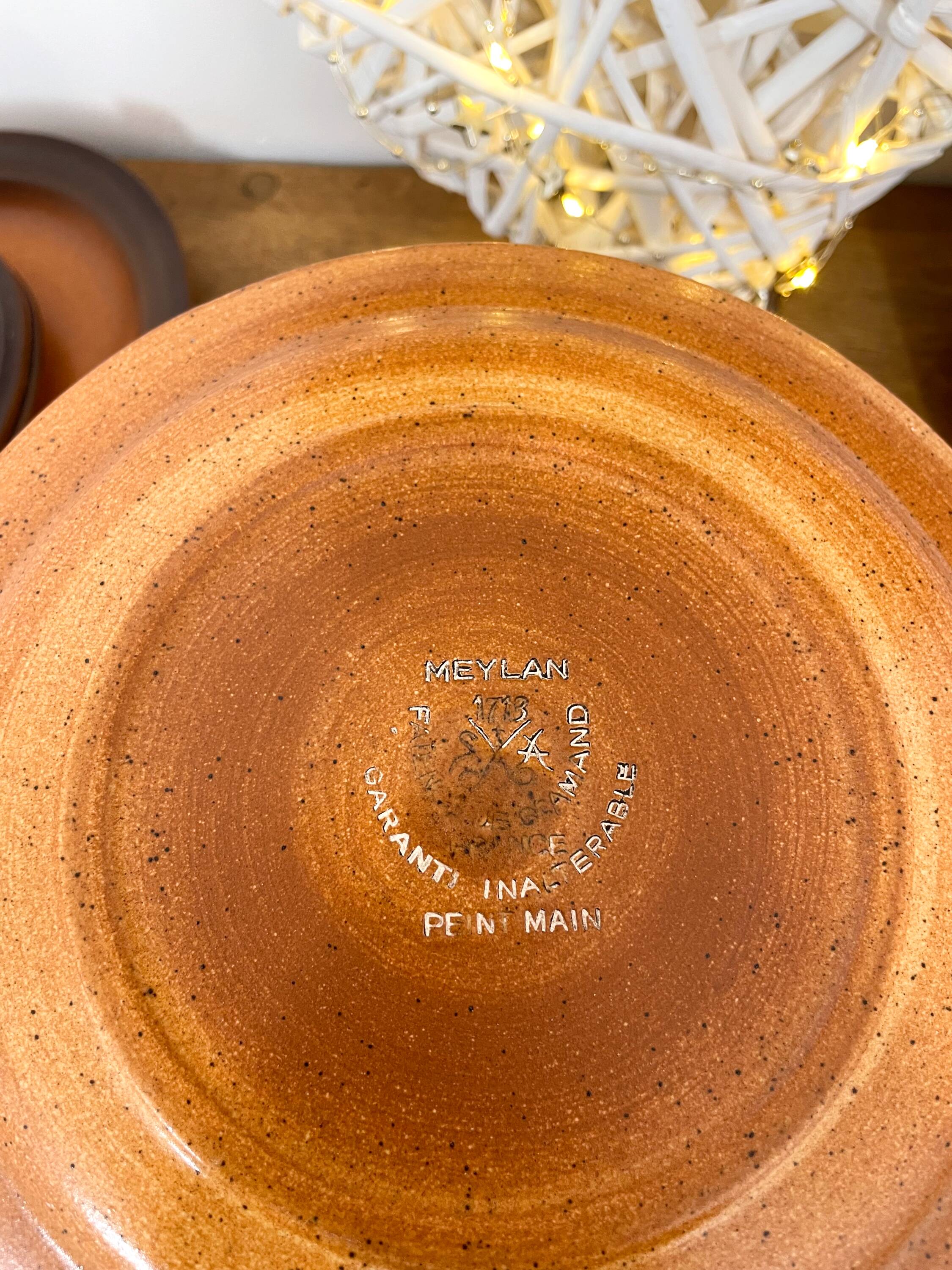 Stoneware service - St Amand earthenware - Meylan model