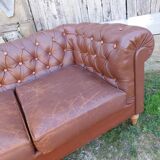 Vintage 2 seater Chesterfield sofa