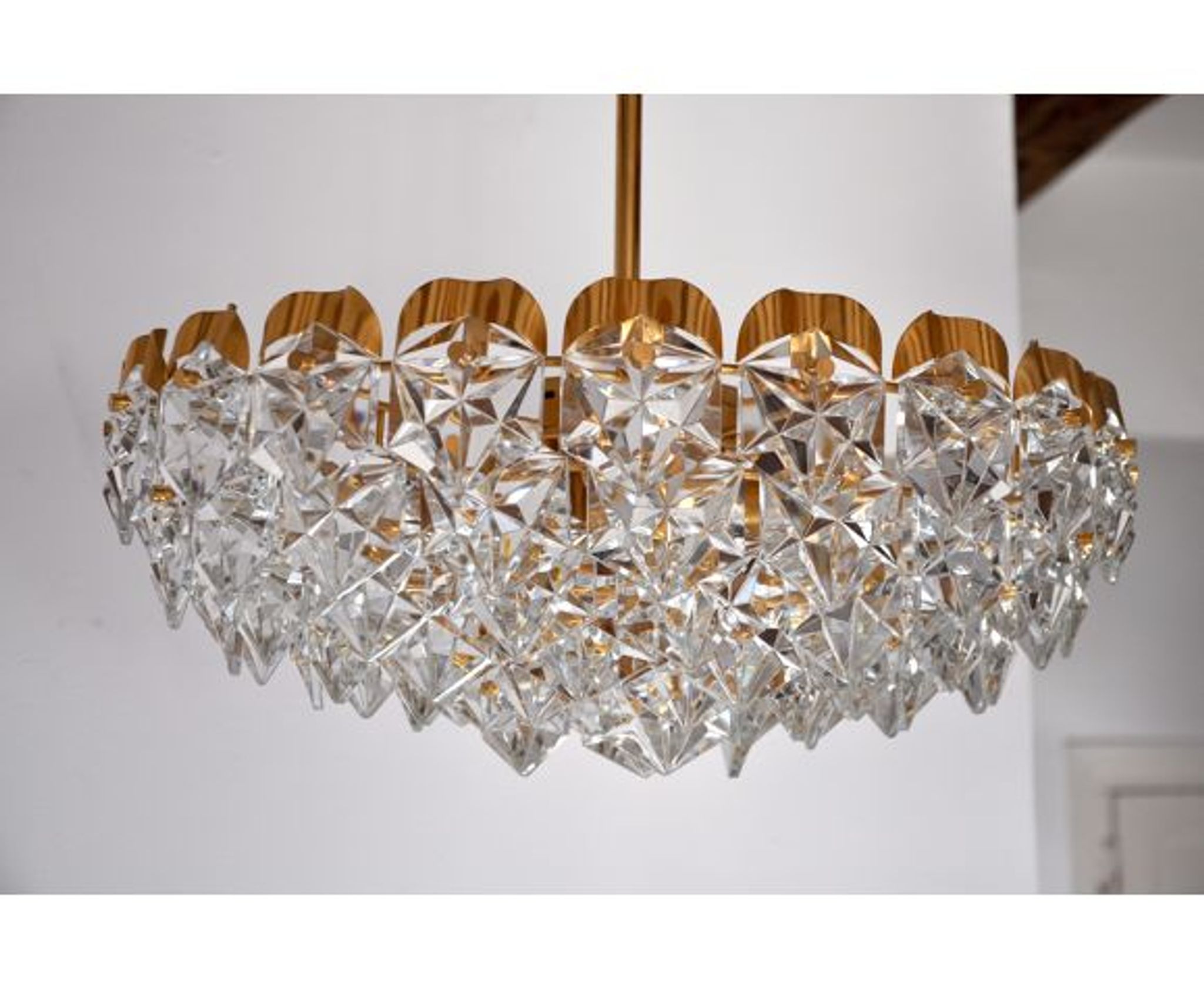 Kinkeldey chandelier, 6 levels, Germany, 1970s