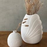 Bleached sandstone vase