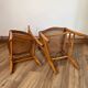 Pair of cane chairs