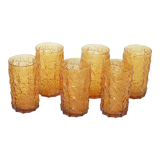 Verres ambrés Withefriars Geoffrey baxter