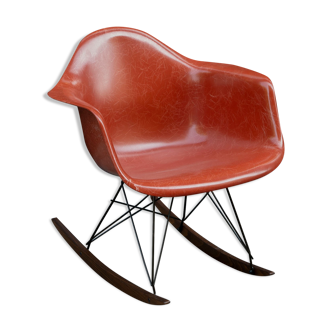 Rocking chair Terracotta by Charles & Ray Eames - Herman Miller