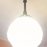 Peacock chandelier by Muller and Brothers in Lunéville
