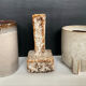 Vintage trio of ceramic vases