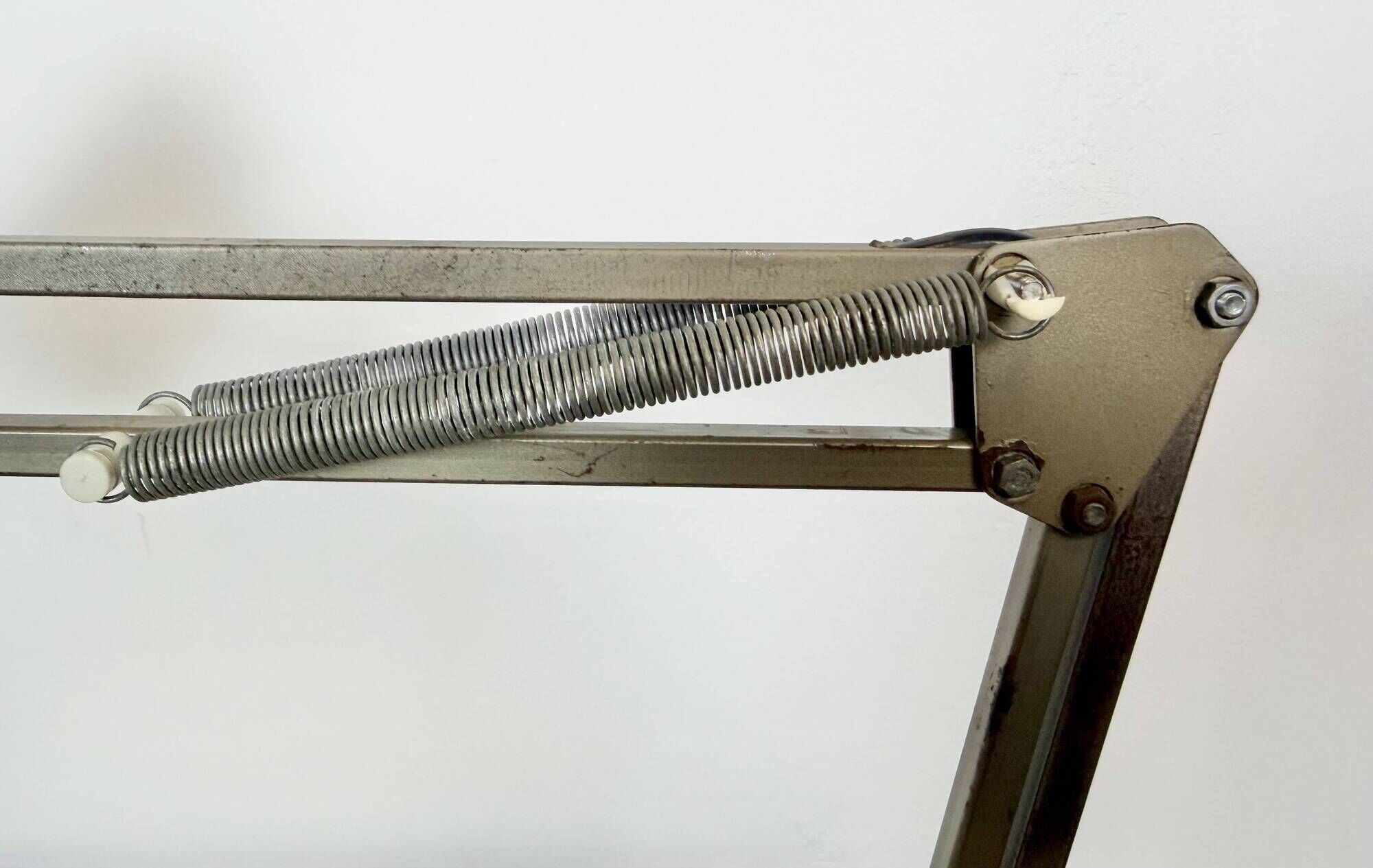 Vintage Brown Adjustable Architect Table Lamp, 1960s