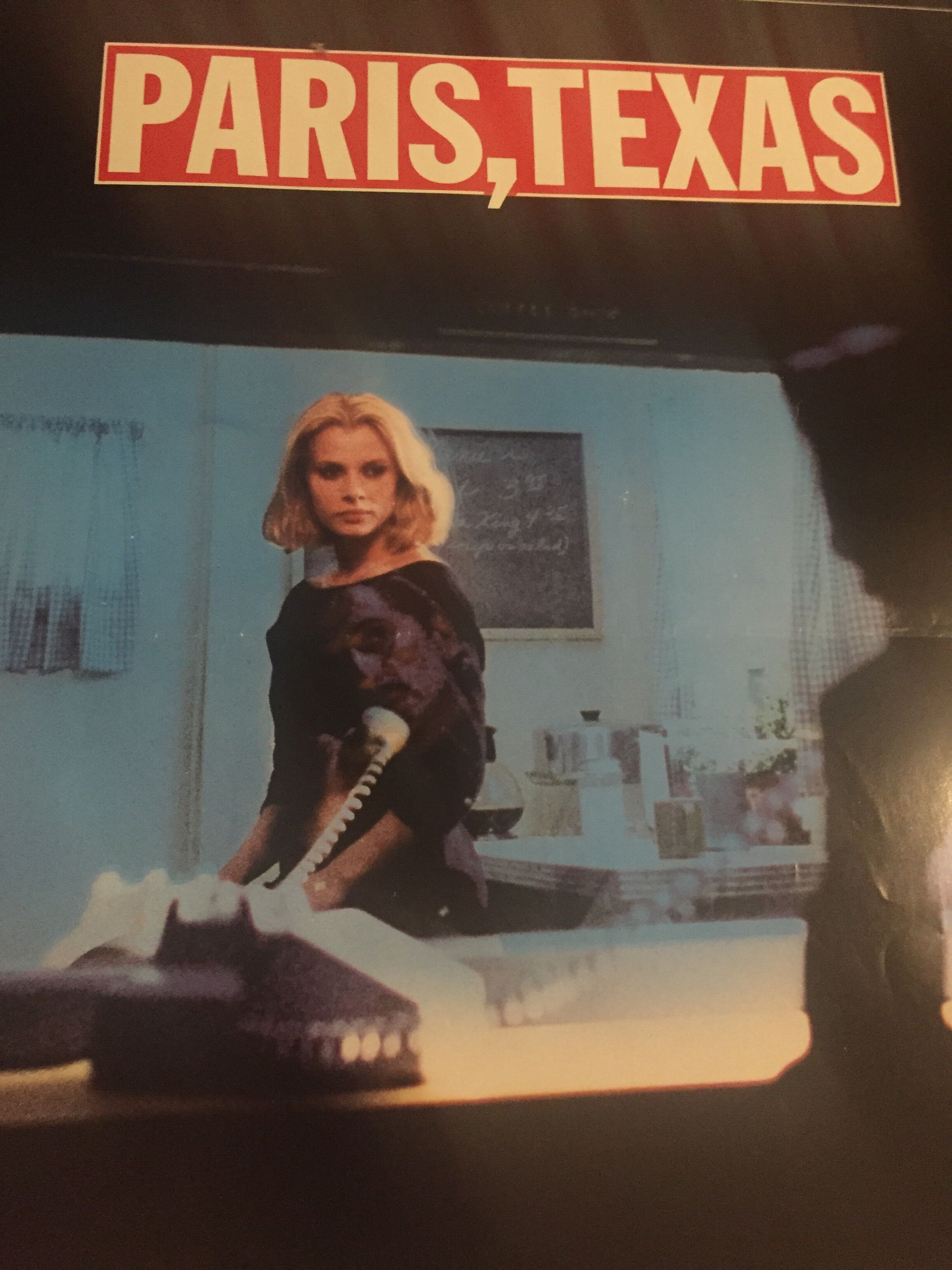 Movie poster "Paris,Texas"
