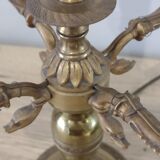 Bronze chandelier lamp