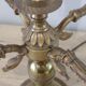 Lampe chandelier en bronze