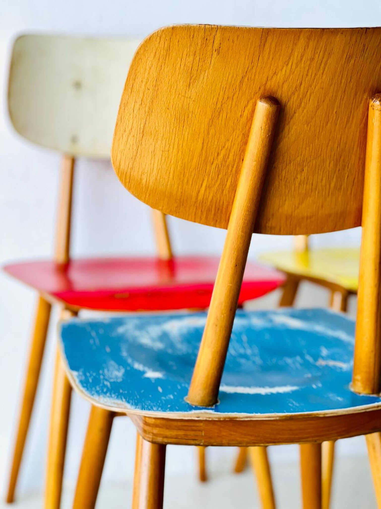 Bistro chairs from TON, 1960s