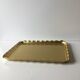 1950 vintage brass platter