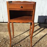 Bedside in cherry Louis XV