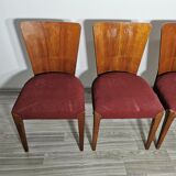 Art Deco Style Dining Chairs by Jindrich Halabala