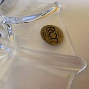 Pair of crystal candle holders RCR Italy