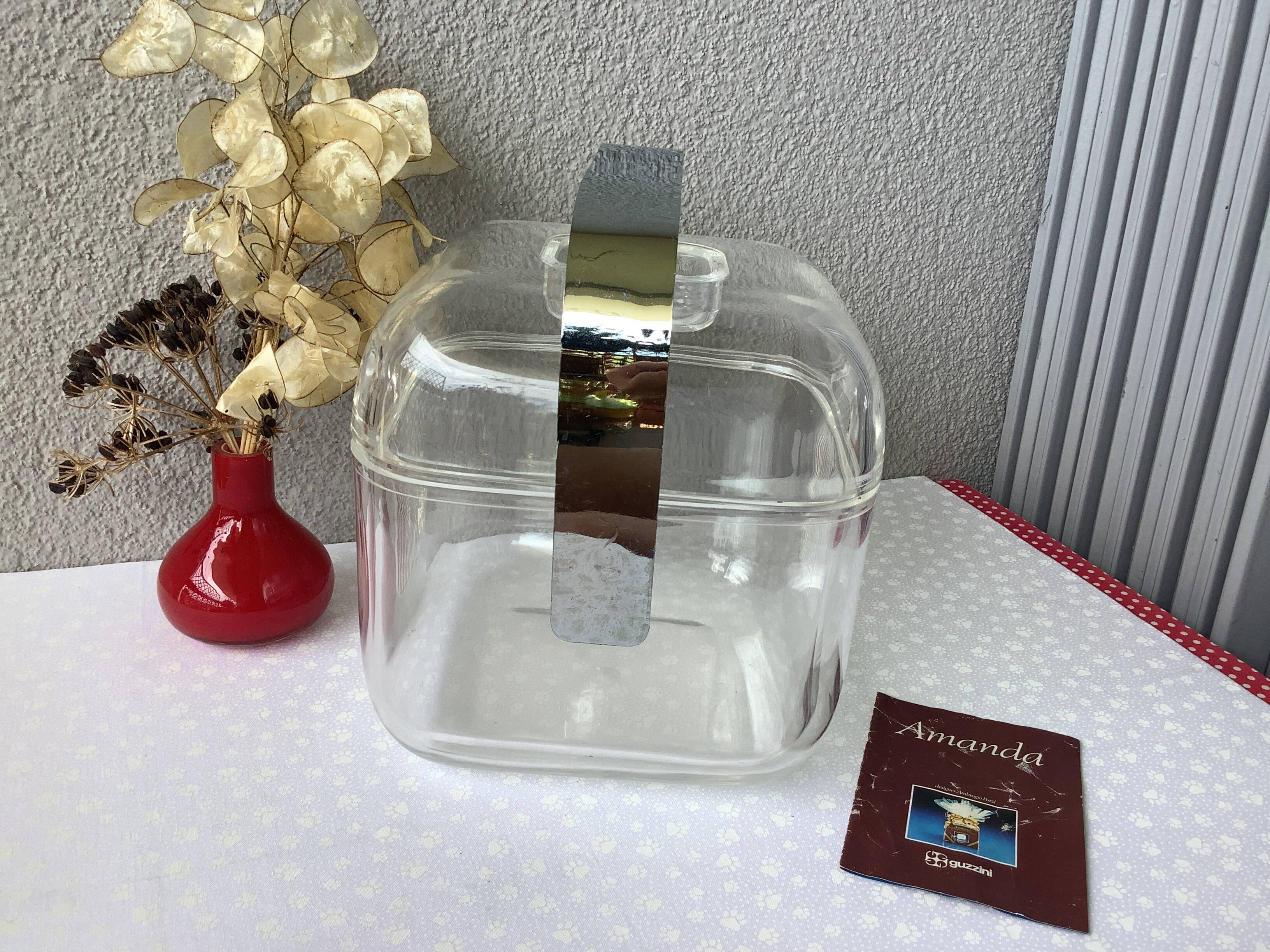 Guzzini ice bucket design Ambrogio Pozzi