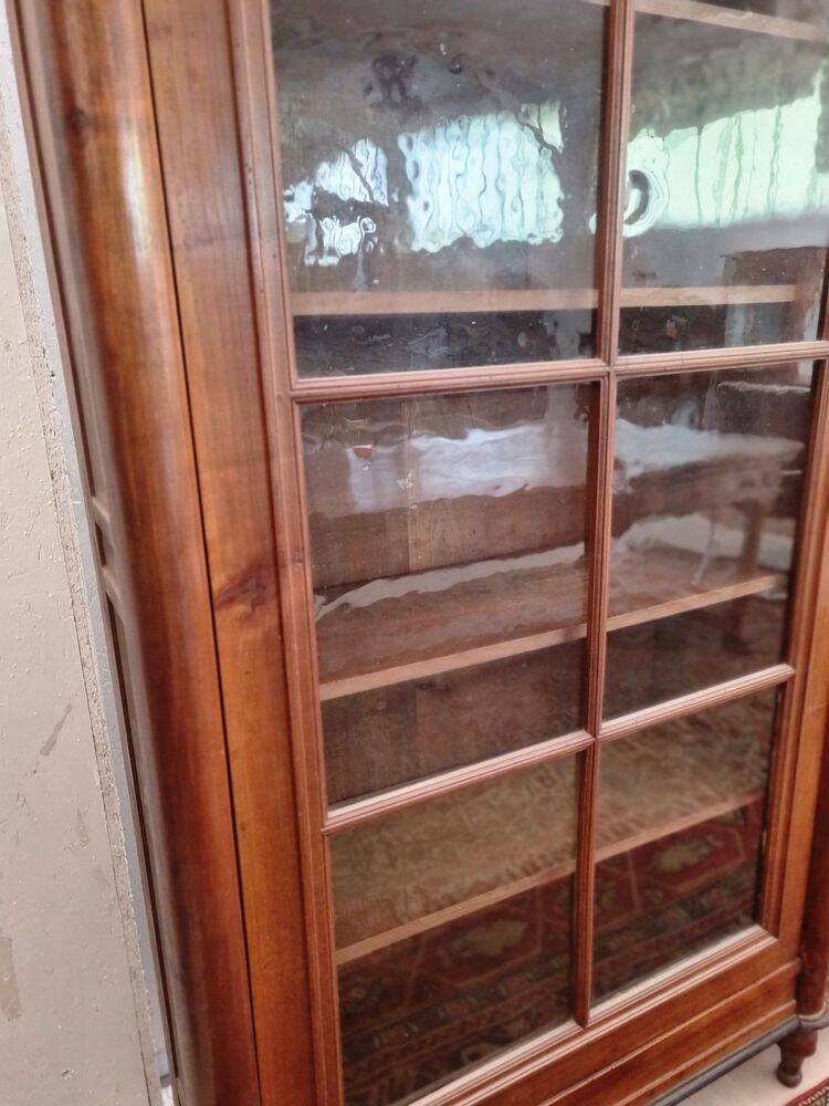 Large 19th Century Library in Walnut