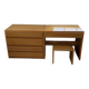 Bureau + commode + tabouret pin Maison Regain Savoie