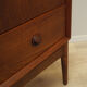 Enfilade en teck, design danois, années 1960, Danemark