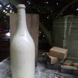 19th-century bottle in vernissée earth