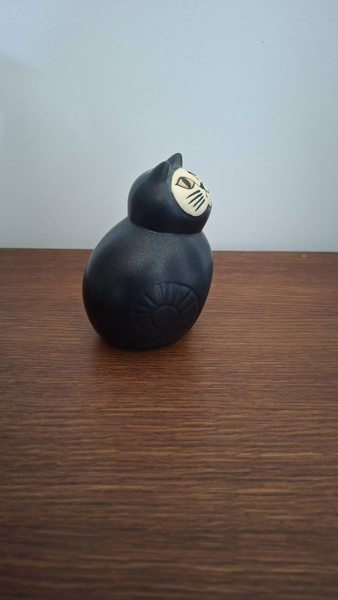 Ceramic Cat MIA Black Lisa Larson Atelier Gustavsberg (2)