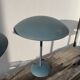 Pair of blue metal lamps Habitat, 1996