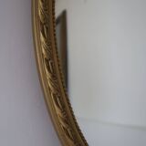 Mirror oval made in France 41x64cm