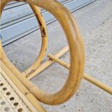 Rocking-chair chair en rotin