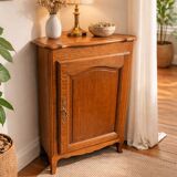 Vintage oak corner unit