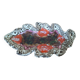 Vallauris enameled dish