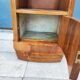 Bedside table marble top art-deco style