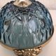 Paire de lampes en verre style Hollywood Regency, circa 1960